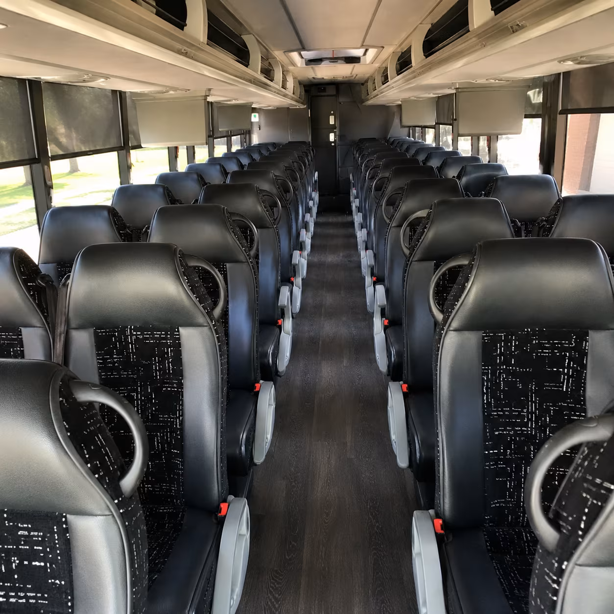 40-56 Passenger Charter Bus Interior