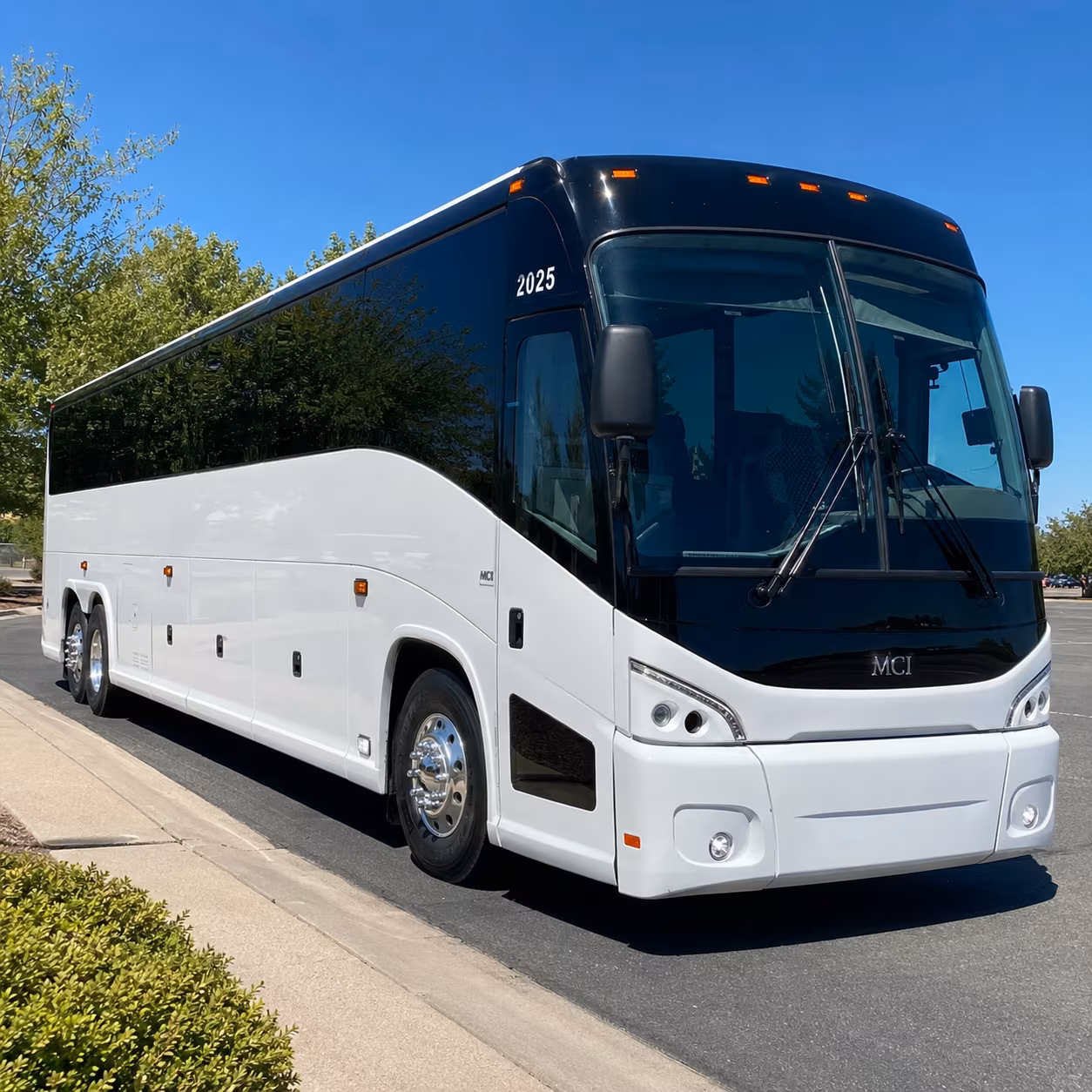 40-56 Passenger Charter Bus Exterior