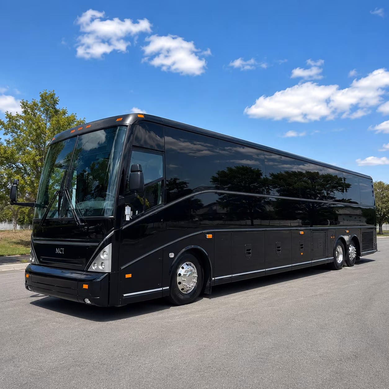 El Cajon Airport Shuttle & Transportation party bus exterior