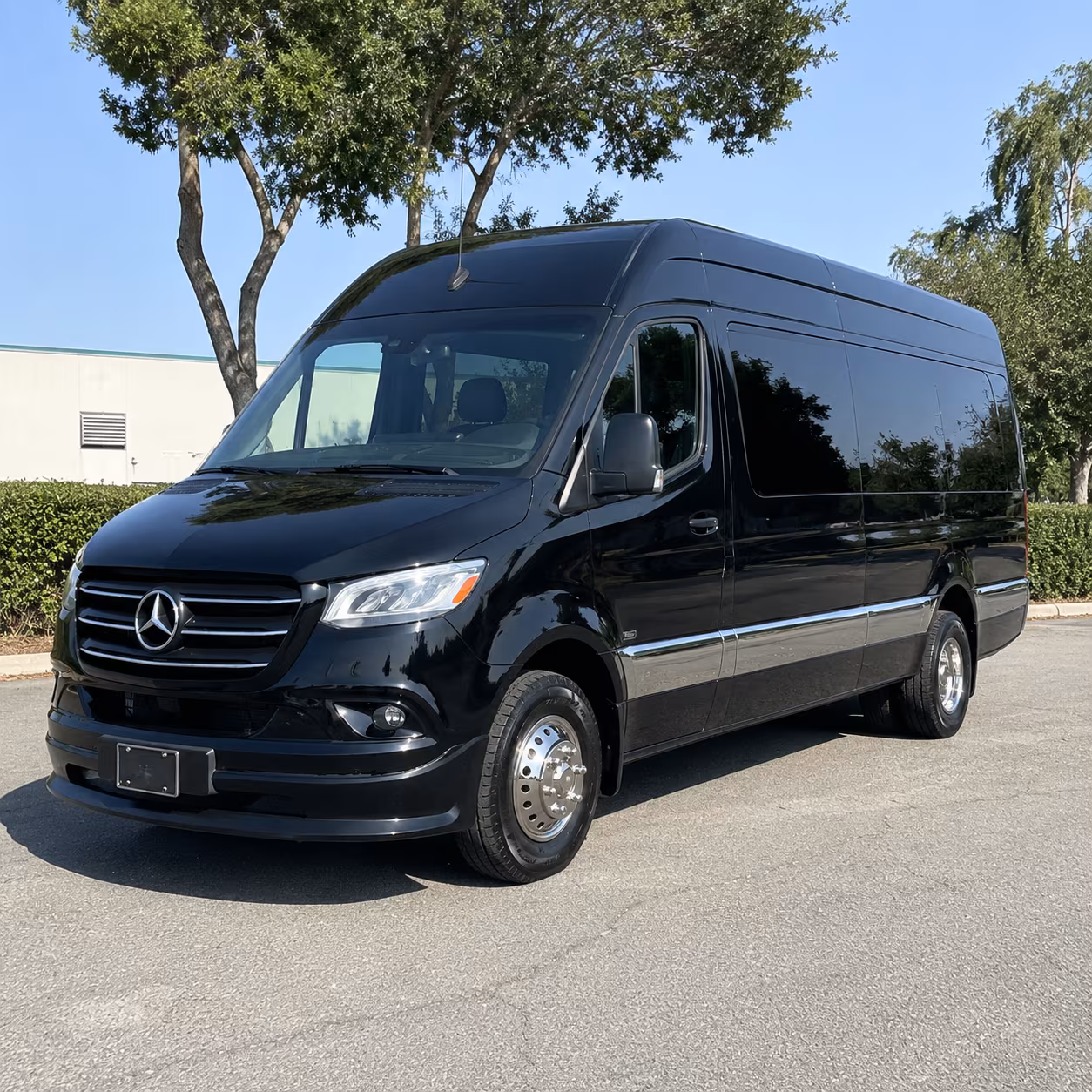El Cajon Airport Shuttle & Transportation party bus exterior
