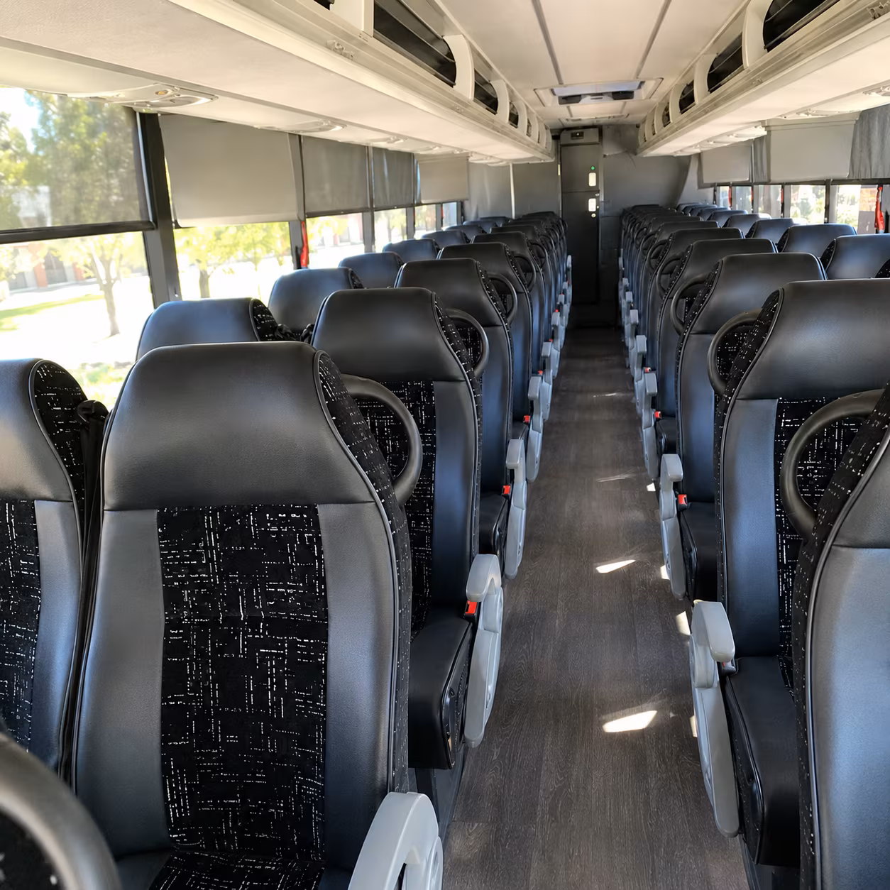 El Cajon School Event Transportation party bus exterior