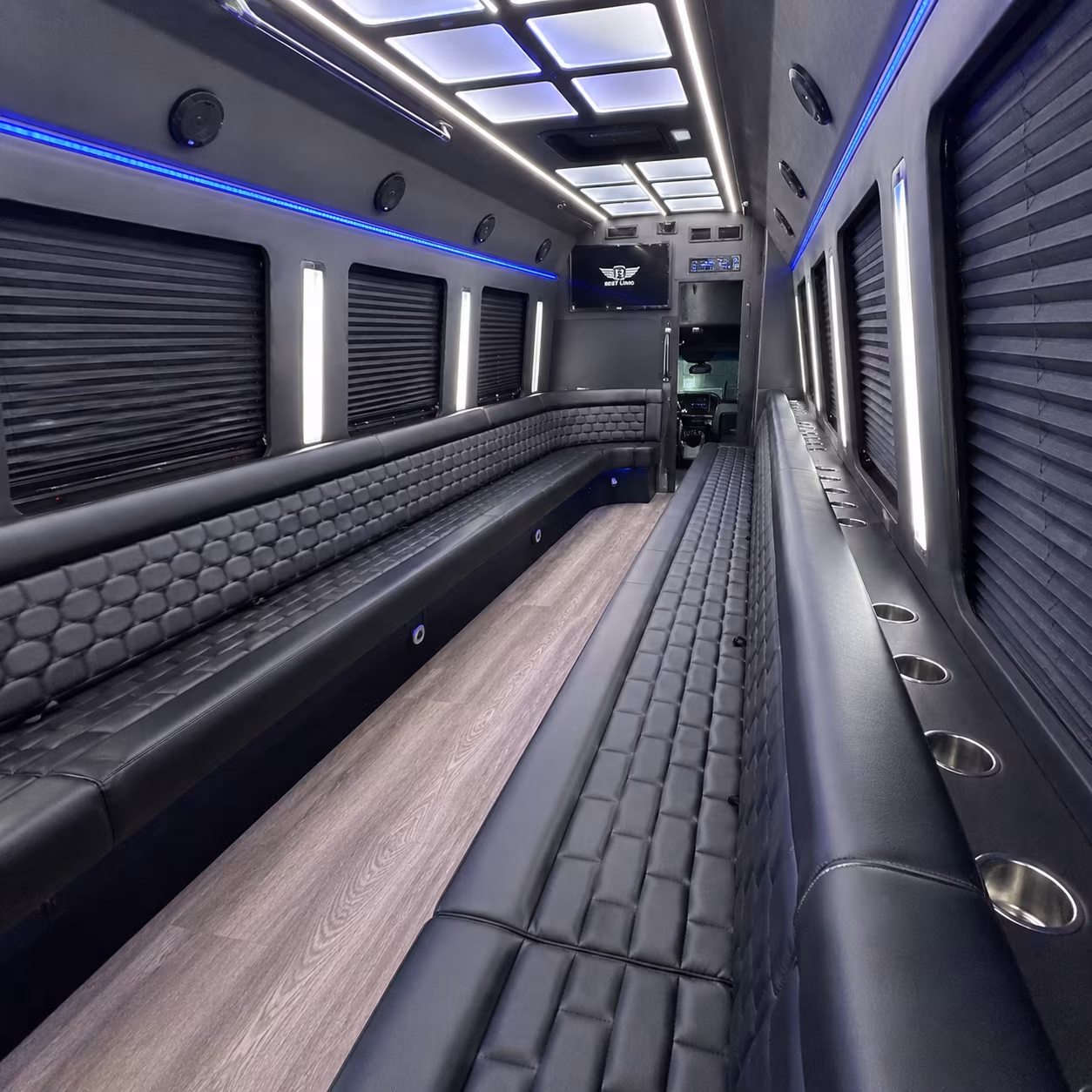 El Cajon Sporting Event Transportation onboard seating
